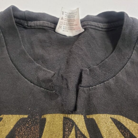 Vintage Hanes Mens 1993 Led Zeppelin Graphic T Shirt Size M Rock Band Music - Picture 8 of 10